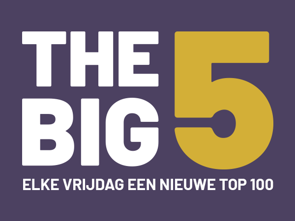 The Big 5: 5 vrijdagen, 5 genres!